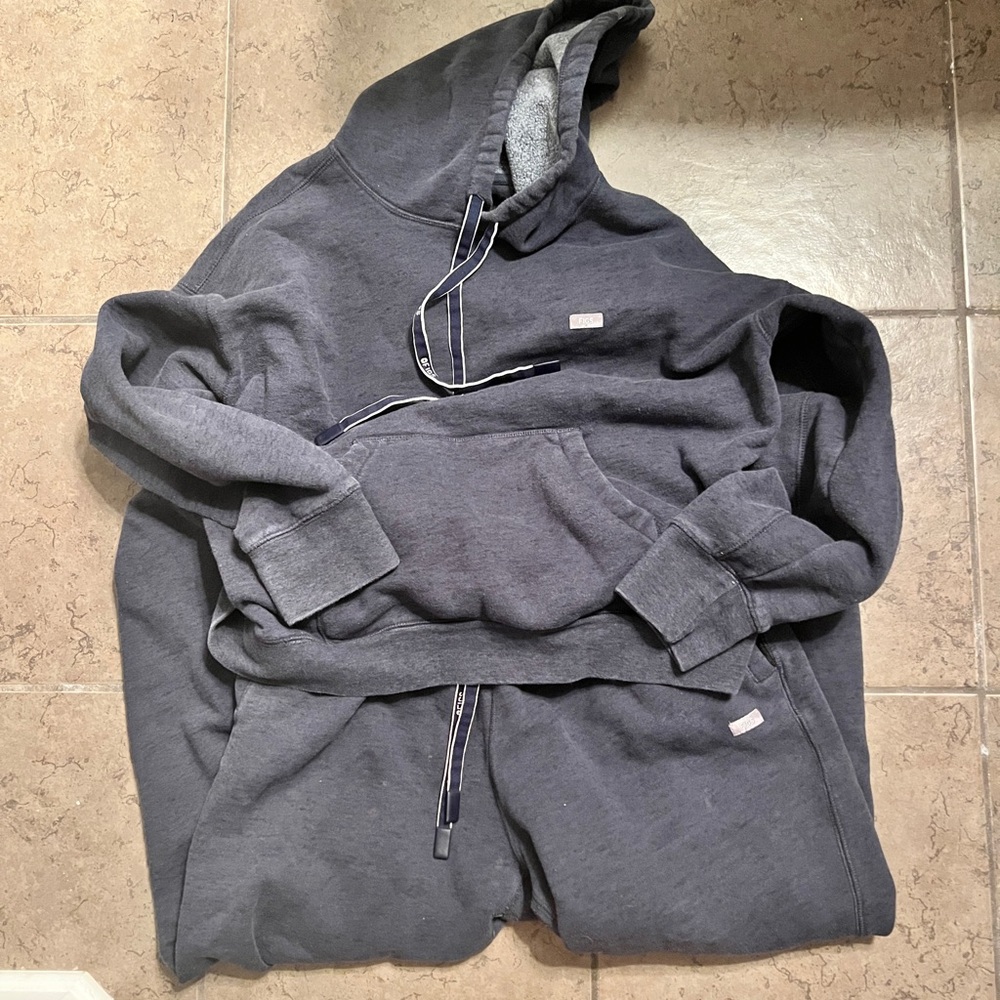 Figs sweatpants and hoodie set